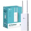 TP-Link TL MR110 Outdoor Router WiFi con SIM da Esterno 4G Cat4 300Mbps IP65 1 x Porta