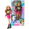 Winx Club - Flora Beauty Pop, Bambola e Gel Glitter, Snodata con Outfit da Concerto, Giocattolo per Bambina e Bambini dai 4 Anni in su
