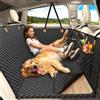 Lekereise Estensore per sedile posteriore per cani, copertura per sedile posteriore per cani, amaca per cani con fondo rigido per auto, materasso ad aria, amaca da viaggio per auto, SUV, camion (nero)