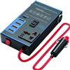 No Inverter di Potenza per Auto da 1500 W, 12 V, 24 V A 220 V, Adattatore Conv6125