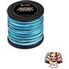 Ercole NUOVO Hercules PE Fishing Line 4-Straid Camouflage Snubbull 8lb 1000yds 914m