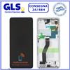 SAMSUNG DISPLAY TOUCH SCREEN FRAME OLED SAMSUNG GALAXY S21 ULTRA SM-G998 SILVER VETRO