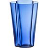 Iittala Aalto 1062562 - Vaso in vetro, 14 x 11,2 x 22 cm, colore: Blu oltremare