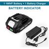 Gisam Batteria Ricaricabile 18V Compatibile Makita, Chain Saw, Gisam, Onevan, Makota