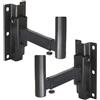 SHARD-LAB 😍 COPPIA SUPPORTI STAFFE A MURO PARETE STATIVI CASSE ACUSTICHE BRACCIO STAND