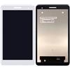 DISPLAY LCD HUAWEI MEDIAPAD T1 8 S8-701U 701L SCHERMO VETRO BIANCO
