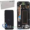 SAMSUNG DISPLAY LCD FRAME ORIGINALE SAMSUNG SERVICE PACK GALAXY S8+ PLUS SM-G955F NERO