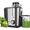 Juilist ✅Centrifuga Frutta Verdura Professionale da 600W Estrattore di Frutta e Verdura