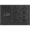 SCHOCK Piano Cottura 5 fuochi a Gas Larghezza 75 cm colore Nero - STR85THBKN