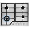 Electrolux Piano cottura gas 4 zone SERIE 600 Kgs6436Sx Inox (60cm)