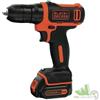Black+Decker TRAPANO BLACK&DECKER BATTERIA CON CARICABATTERIA B+D 10,8V LITIO BDCD12