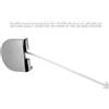 Isam Per Fiat 500 da 08/07-06/15 Coprigancio Cromato x Modanatura Paraurti Posteriore