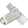 ‎SanDisk SanDisk Ultra 32GB Dual Drive Luxe Type-C 150MB/s USB 3.1 Gen 1, Silver 32GB Arg