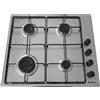 CANDY Piano Cottura CHW6LBX a Gas 4 Fuochi Gas Colore Acciaio Inox