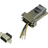 BKL Electronic 10121111 - Adattatore D-SUB, 9 poli, presa RJ45, 1 pezzo singolo