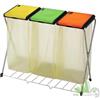 PATTUMIERA GIMI REGGISACCO PORTASACCO 3 POSTI RACCOLTA DIFFERENZIATA 106x40x82h