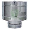 UTENSILERIA 1PZ TERMINALE DI SCARICO A BOTTE ACCIAIO INOX AISI 304 MONOPARETE Ø MM.300: