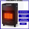 stufa a gas gpl a infrarossi capacità bombola 15 KG per interni 4100W portatile