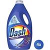 Dash 4x Bundle Dash Lavatrice Liquido 58 Misurini Lavanda