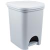 BELLI e FORTI srl Pattumiera Bidone Spazzatura a Pedale colors Bianco Belli & Forti 18 Litri