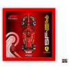 Cornice Display 27cm per LEGO 77242 Speed Champions F1 Ferrari SF-24