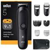 Braun AIO5540 tagliacapelli Nero 14 Ioni di Litio