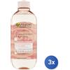 Garnier 3x Garnier Acqua Micellare Illuminante Acqua Di Rose 400Ml