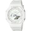 Casio Orologio CASIO G-SHOCK GA-2100-7A7ER Silicone Bianco Silver Sub 200mt