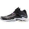 Mizuno Scarpe da pallavolo MIZUNO Wave Lightning Z8 MID V1GA2405 52 nero argento...