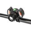 Mountain bike headlight Faro Luce Bicicletta USB Ricaricabile Fascio Regolabile Focus Impermeabile