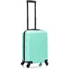 R.LEONF Valigia 55x35x25 cm Trolley Bagaglio a Mano 4 Ruota ABS 20373FR