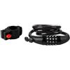 LAMPA Cavo cavetto antifurto moto scooter casco con combinazione 4 cifre
