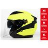 BHR Casco Jet Cool Line Giallo Opaco 2 Visiere Antigraffio Int.Remov. 809 DOUBLE BHR
