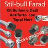 Farad Per Ford Focus fino al 12.2013 Kit Bulloni Antifurto NERI Stil-Bull Cerchi Lega