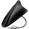 LAMPA Antenna auto amplificata Aero-Fin 6 AM/FM Universale verniciabile