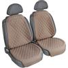 PILOT Coppia coprisedili auto universali in tekno-lino di poliestere Beige