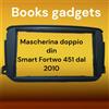 winner line Mascherina Autoradio Doppio Din per Smart Fortwo 451 dal 2010