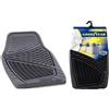 GOODYEAR Tappeto Tappetino Singolo Grigio Gomma Sagomabile Universale per Auto