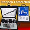 Farad Kit 4 Dadi (60°Chiuso) Antifurto NERI Starlock 1 Chiave Es.19 M12X1,25 F.21 L.30