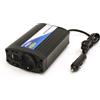 RING Inverter in ABS RING per auto 12V - Potenza max 150W - Con presa USB