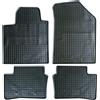 Cora Set 4 Tappetini Auto in Gomma su Misura Per HYUNDAI i10 II 2013>2020 (IA, BA)