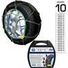 Cora Catene da Neve a Rombo in Acciaio 9mm Grip Tech Misura 205/70-16 Gruppo 10 Cora