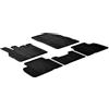 LAMPA Set tappetini su misura gomma per RENAULT Scenic / X-Mod 2009-2016