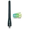 Simoni Racing Antenna Auto Evo Rubber 10,5cm Gomma Nera Viti M4 M5 M6 Dab+ Simoni Racing