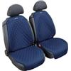 PILOT Coppia coprisedili auto universali in tekno-lino di poliestere Blu