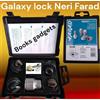 Farad Per Mitsubishi Lancer Evolution 10/2008 Dadi Antifurto NERI Galaxy Lock x C/Lega