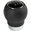 PILOT Pomello cambio universale Multi-Gear pelle nera anche per innesto a siringa