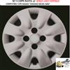 Per NISSAN "Disegno Micra 2003" Set 4 Copricerchi 14" Universali SENZA LOGO