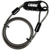 Lampa Lucchetto antifurto con cavo di sicurezza 150cm moto scooter casco