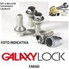 Farad Kit Bulloni Antifurto con Rondella 60° Galaxy Lock Farad Es.17 M14X1,5 L:25